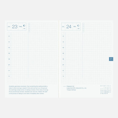 Hobonichi Techo 2026 Original A6 Planner English Version