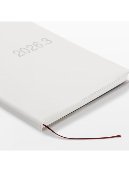 Muji 2026–2027 A5 Monthly & Weekly Planner (March 2026 Start, Monday Start)