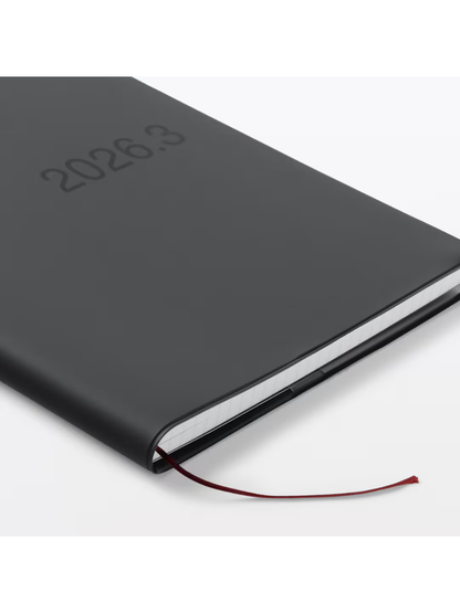 Muji 2026–2027 A5 Monthly & Weekly Planner (March 2026 Start, Monday Start)