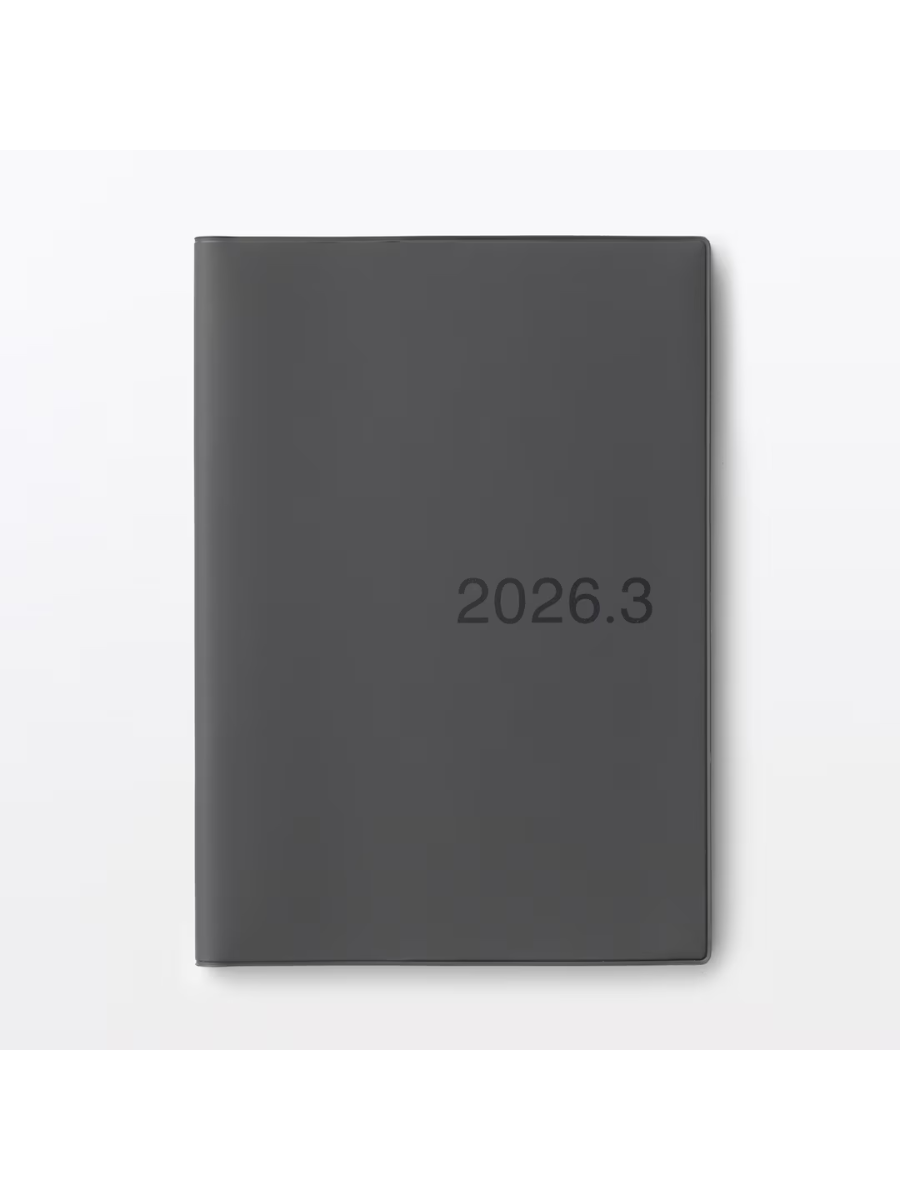 Muji 2026–2027 A5 Monthly & Weekly Planner (March 2026 Start, Monday Start)