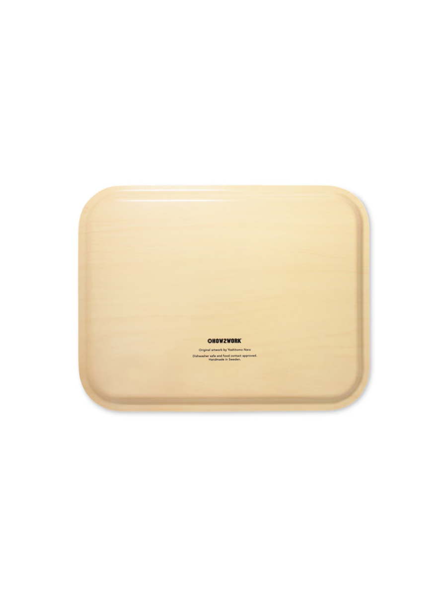 Yoshitomo Nara Art Tray “Cloud Shrouded (2007)”