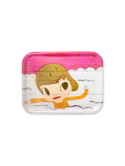 Yoshitomo Nara Art Tray “Cloud Shrouded (2007)”