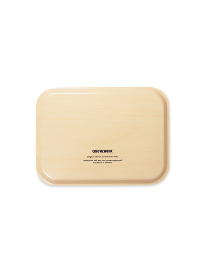 Yoshitomo Nara Art Tray “…Words Mean Nothing at All” (2012)