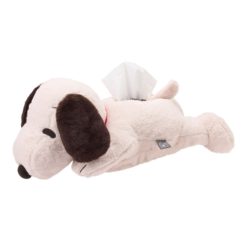 PEANUTS Snoopy Plush Tissue Box