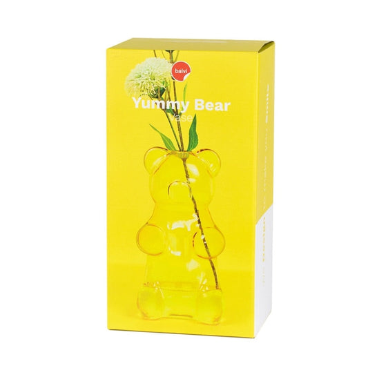balvi Yummy Bear Glass Vase
