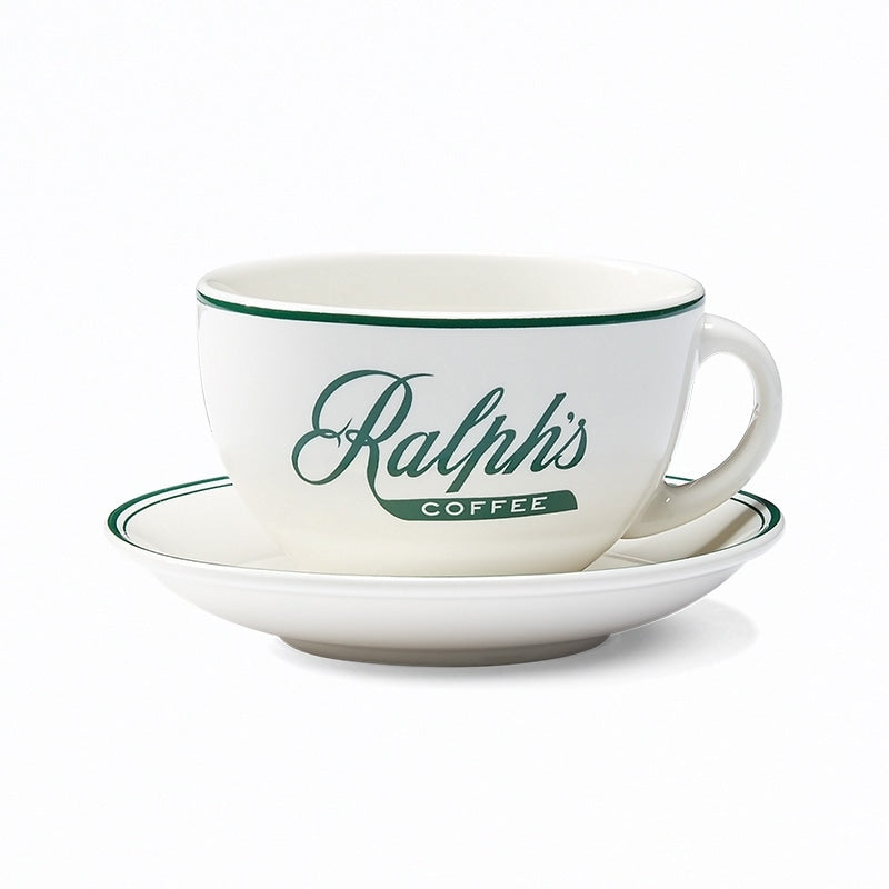 Ralph’s Coffee Logo Cup & Saucer Set