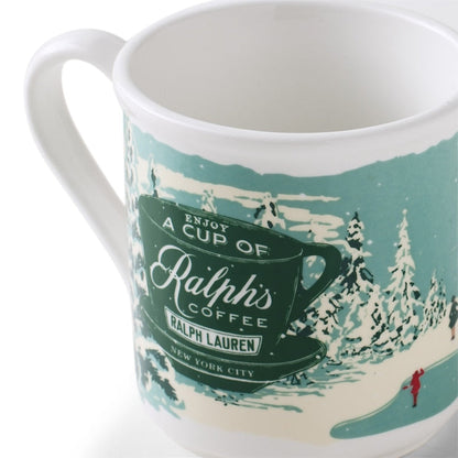 Ralph’s Coffee Holiday Ceramic Mug Porcelain Coffee Cup