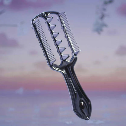 LOVECHROME PG Paddle Hair Comb Premium Black