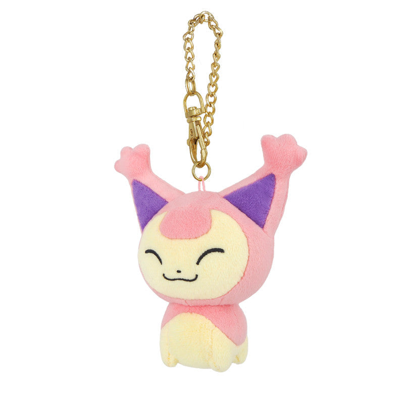 San-Ei Pokémon All Star Collection Skitty Plush Keychain