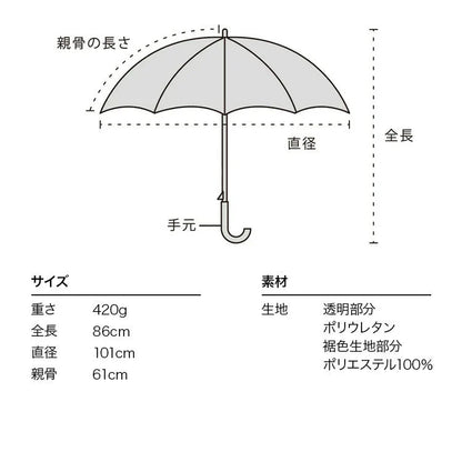 Plantica × Wpc Patchwork Flower Print Long Umbrella