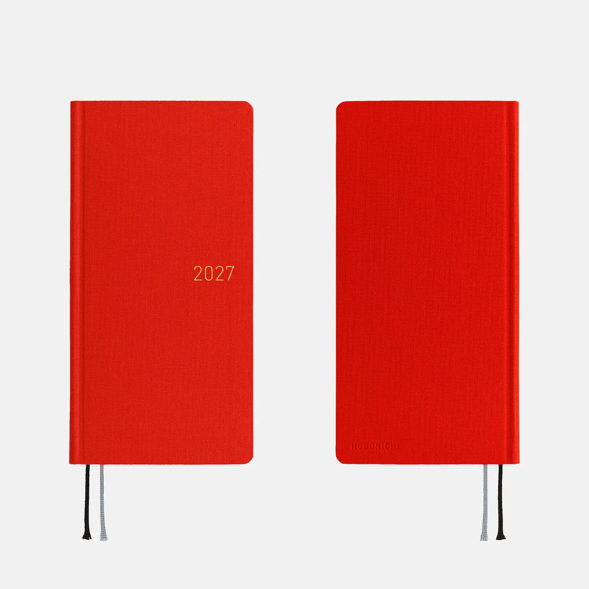 Hobonichi Techo 2027 Weeks MEGA Poppy Red Planner