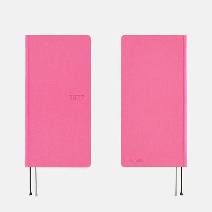 Hobonichi Techo 2027 Weeks MEGA Pink Sapphire Planner