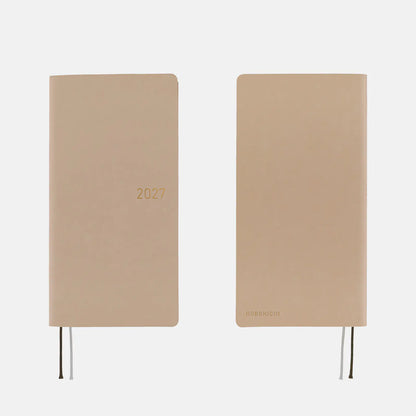 Hobonichi Techo 2027 Weeks Cafe au Lait Planner