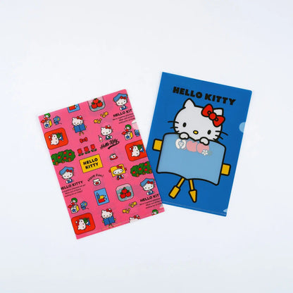 HELLO KITTY Hobonichi Clear File Set – Cousin Size 2-Piece Set