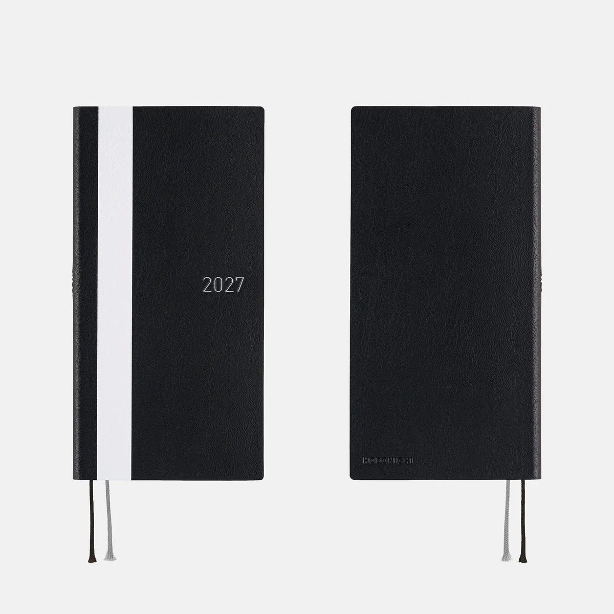 Hobonichi Techo Weeks 2027 White Line Black Planner