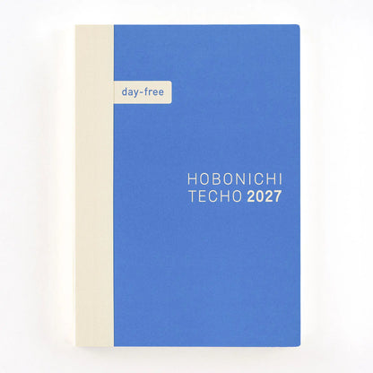 Hobonichi Techo 2027 Day-Free A6 Planner Monthly + Notebook Japanese Version