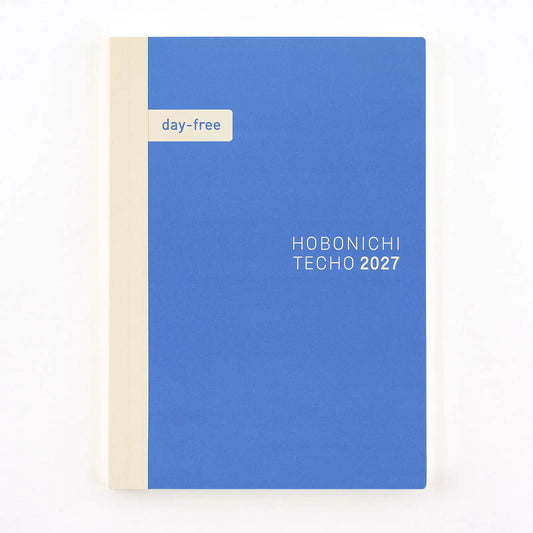 Hobonichi Techo 2027 Day-Free A5 Planner Monthly + Notebook Japanese Version