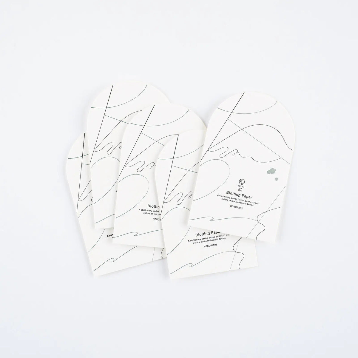Hobonichi Techo 2027 TSUKI no IRO Ink Blotting Paper 5 Sheets