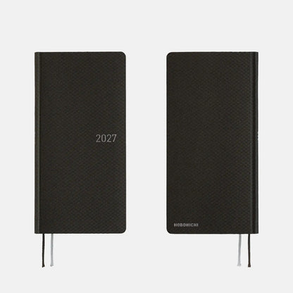 Hobonichi Techo 2027 Weeks Black Argyle Planner