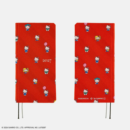 Hobonichi Techo 2027 HELLO KITTY "Techo to Otomodachi" Weeks Planner