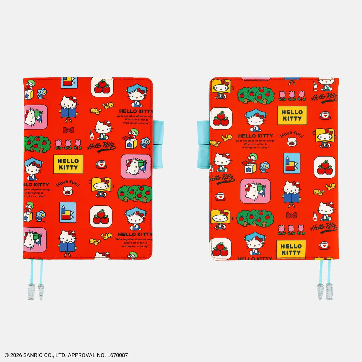 Hobonichi Techo 2027 HELLO KITTY "Techo to Nakayoshi" Planner Cover