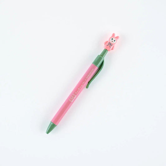 Yumi Kitagishi × Hobonichi Ballpoint Pen – White Cat in Rabbit Costume 0.5mm