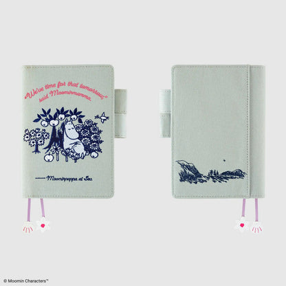 Hobonichi MOOMIN My Garden Embroidered Notebook Cover