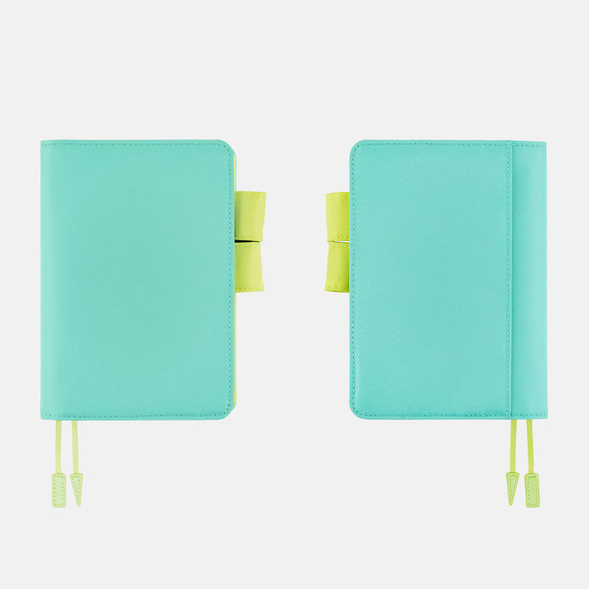 Hobonichi Techo Colors Aqua Lime Cover Original Size A6 Polyester Planner Cover 2027