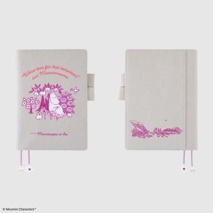 Hobonichi MOOMIN My Garden Embroidered Notebook Cover