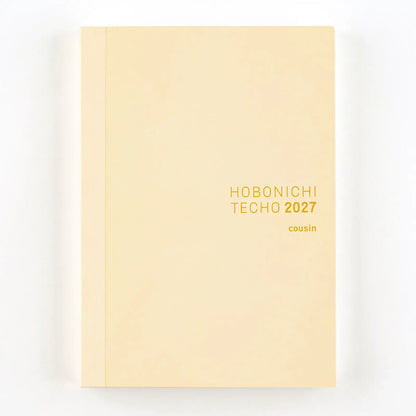 Hobonichi Techo Cousin 2027 A5 English Edition Planner
