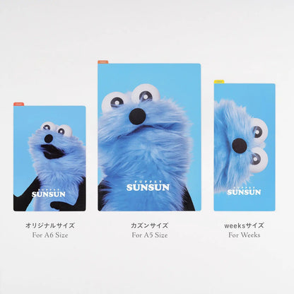 Puppet Sunsun Hobonichi Techo Pencil Board – A6 A5 Weeks Orange Brown Yellow