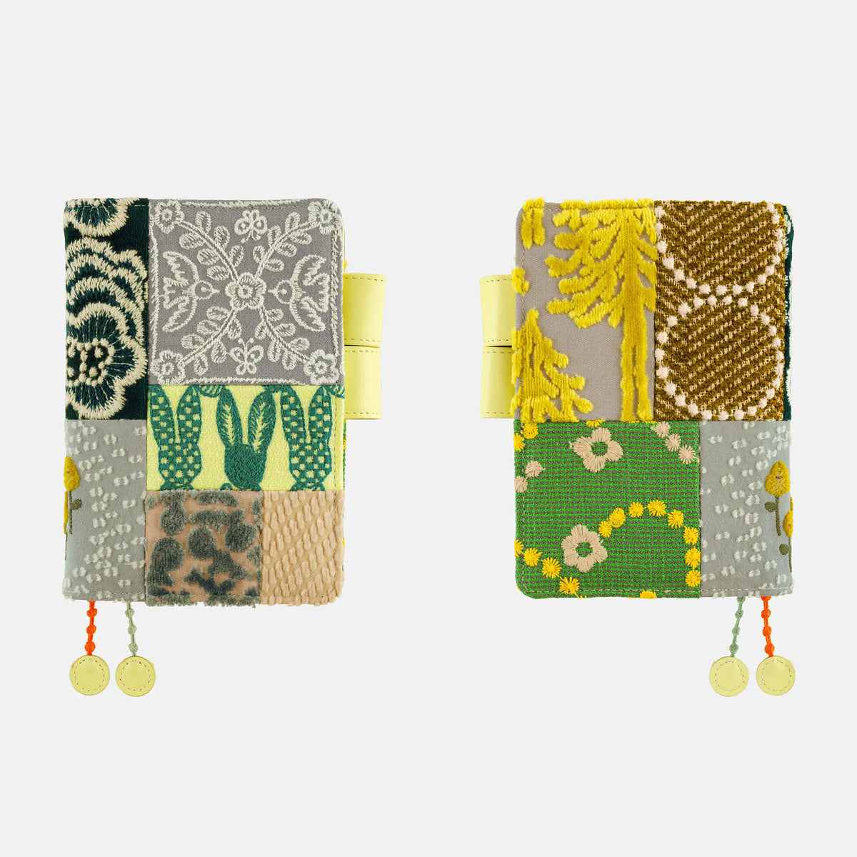 Hobonichi Techo 2027 Minä Perhonen Piece Original Mix A6 Planner Cover, Patchwork