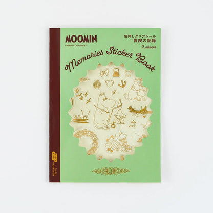 Moomin × Hobonichi Foil Clear Stickers – Adventure Record