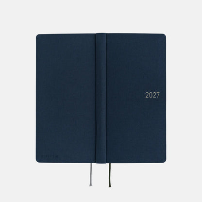 Hobonichi Techo 2027 Weeks MEGA Midnight Blue Planner