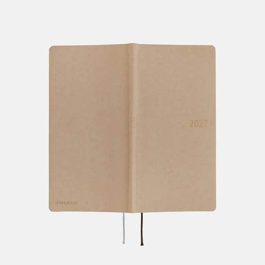 Hobonichi Techo 2027 Weeks Cafe au Lait Planner