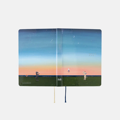 Hobonichi Techo 2027 Kubota Hiroko Until the Moon Is Full HON A6 Daily Planner