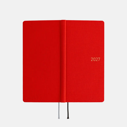 Hobonichi Techo 2027 Weeks Poppy Red Planner