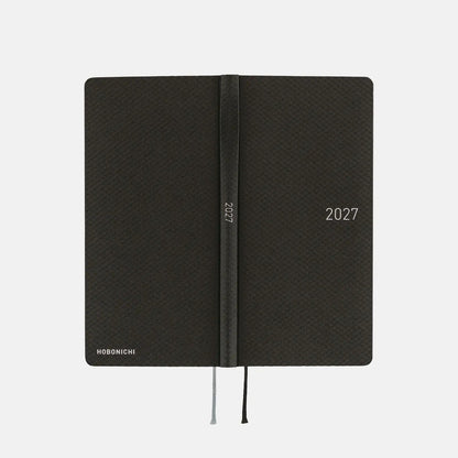 Hobonichi Techo 2027 Weeks Black Argyle Planner