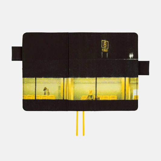 Hobonichi Techo 2027 Akiko Miyakoshi An Airport at Night A5 Planner Cover