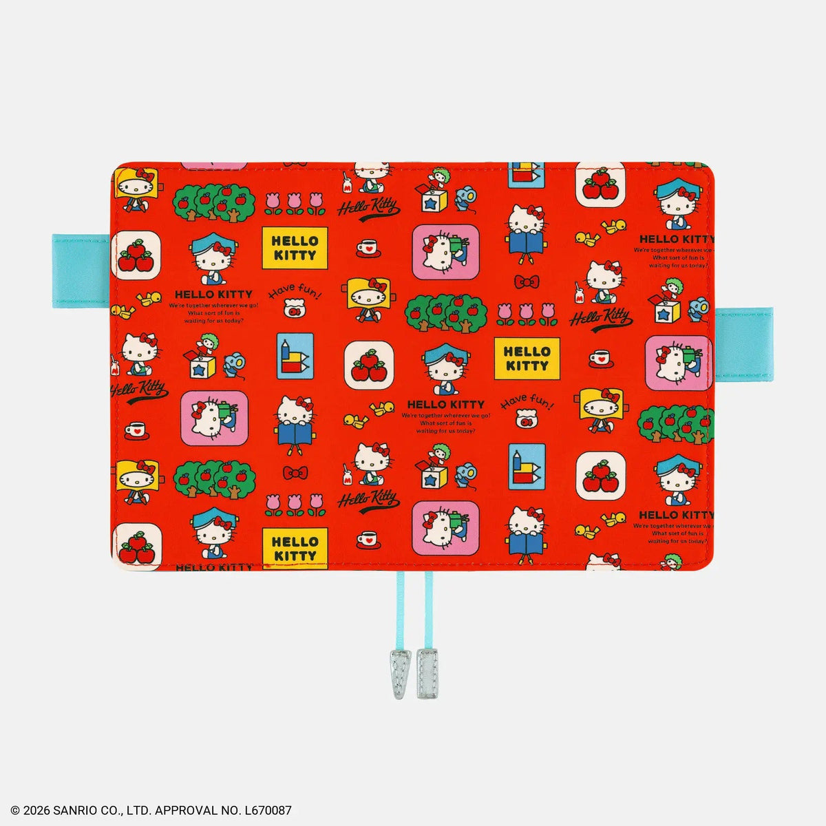 Hobonichi Techo 2027 HELLO KITTY "Techo to Nakayoshi" Planner Cover