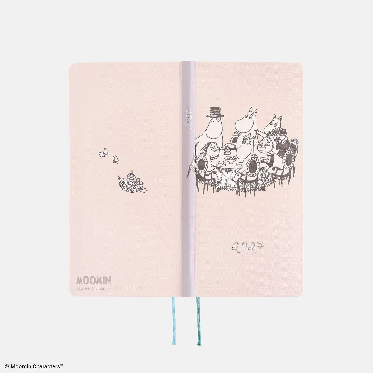 Moomin Hobonichi "Gather Around the Table" 2027 Weeks Planner