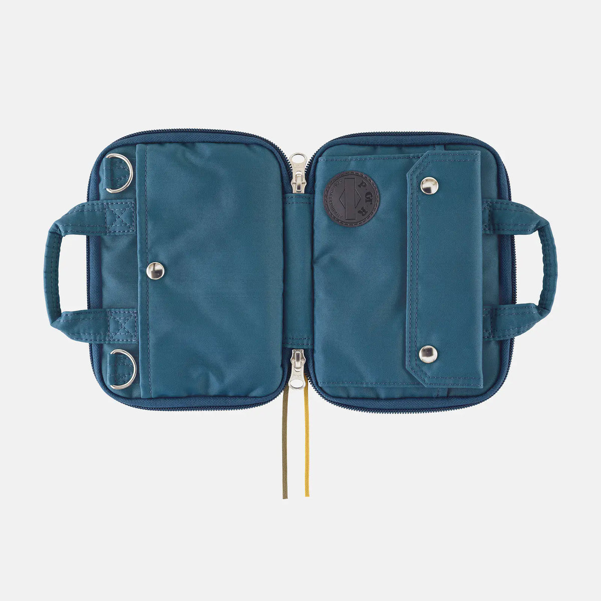 Hobonichi Techo 2027 POTR Stride Peacock Blue A6 Planner Cover with Shoulder Strap
