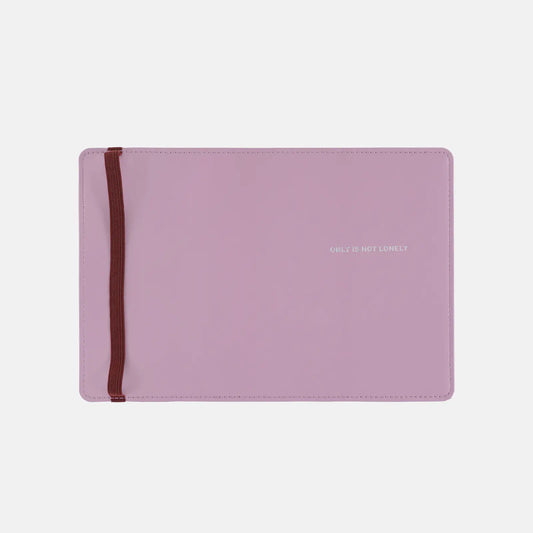 Hobonichi Techo 2027 ONLY IS NOT LONELY Lilac A6 Planner Cover