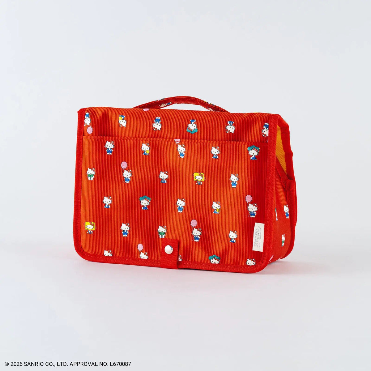 HELLO KITTY Hobonichi Stappo “Techo to Otomodachi”  Standing Organizer Pouch