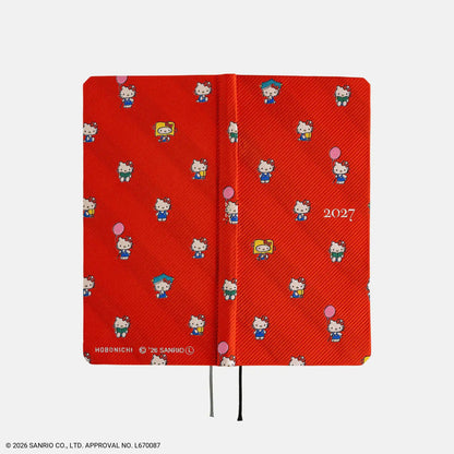 Hobonichi Techo 2027 HELLO KITTY "Techo to Otomodachi" Weeks Planner