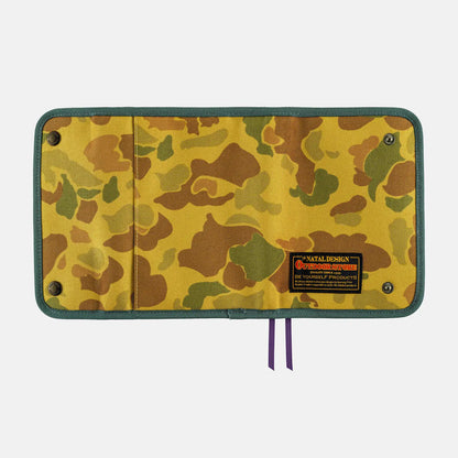 Hobonichi Techo 2027 NATAL DESIGN Hello New Day Camo A6 Planner Cover