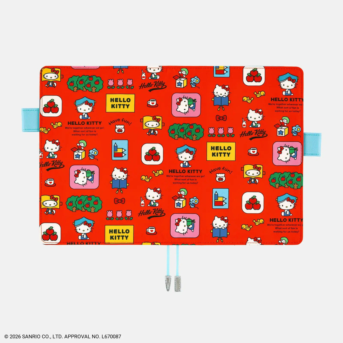 Hobonichi Techo 2027 HELLO KITTY "Techo to Nakayoshi" Planner Cover