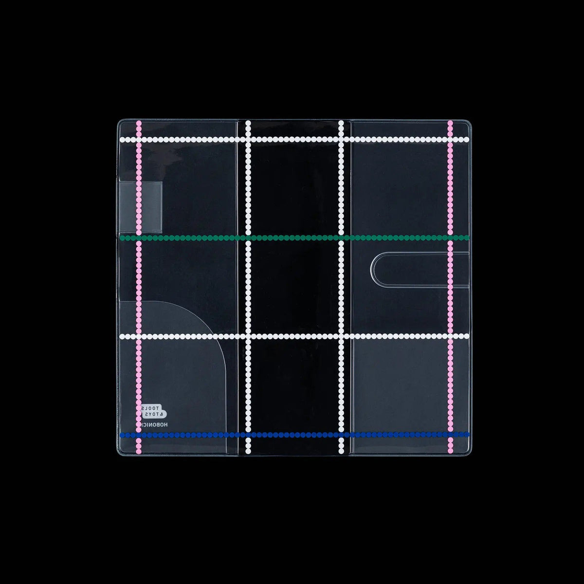 Yoshishige Watanabe Dot Check Clear Cover for Hobonichi Techo
