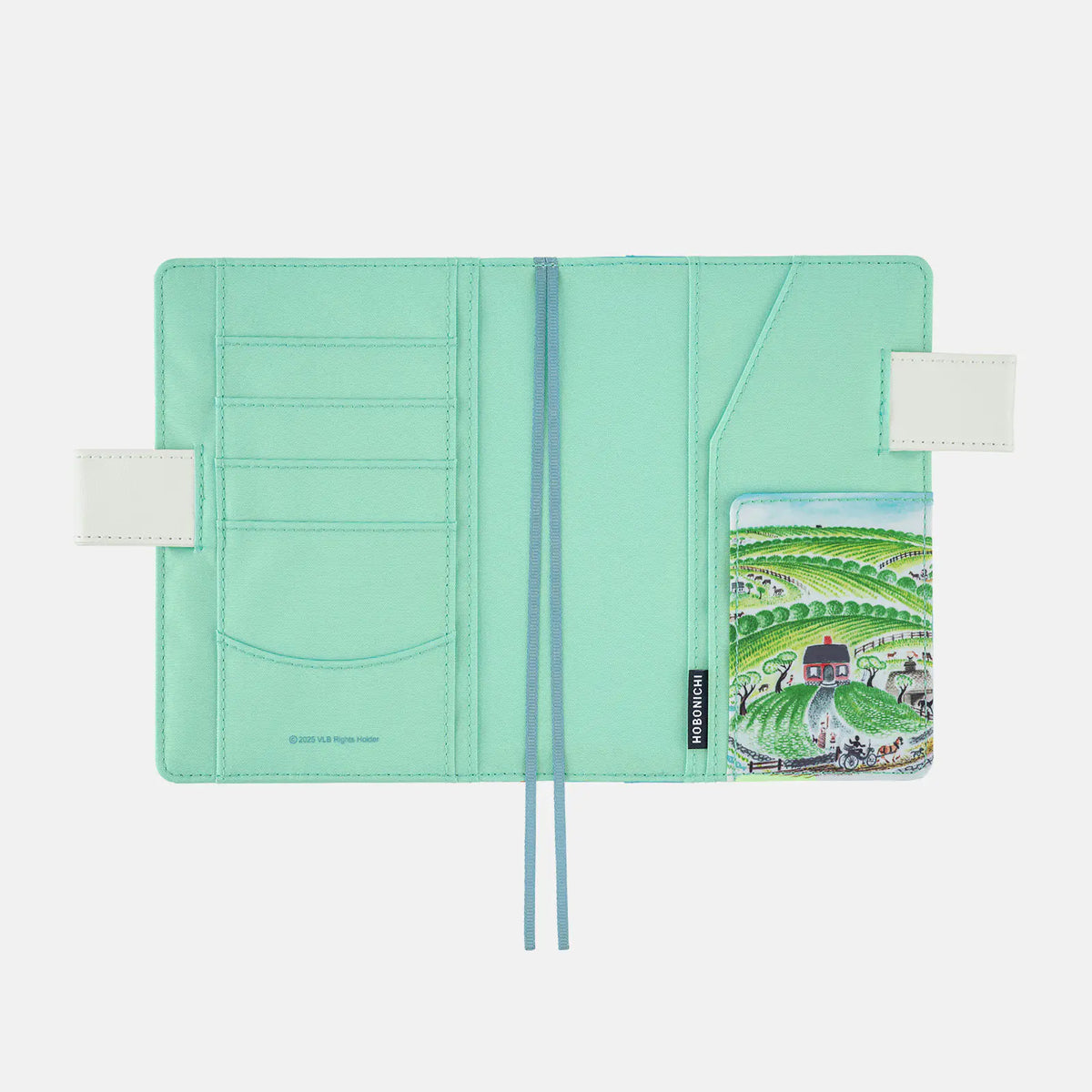Hobonichi Techo 2027 A6 The Little House Planner Cover by Virginia Lee Burton Original Size
