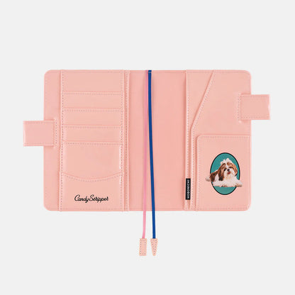 Hobonichi Techo 2027 Original A6 Cover Candy Stripper DOG & CAT Random Pink